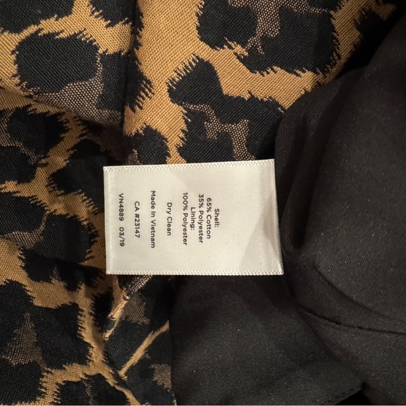 NWT Talbots Leopard Print Pencil Skirt - Picture 5 of 5